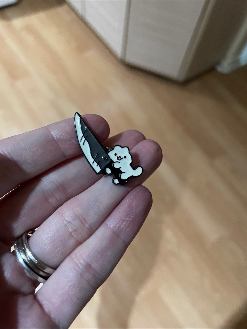 Funny Cat Brooch